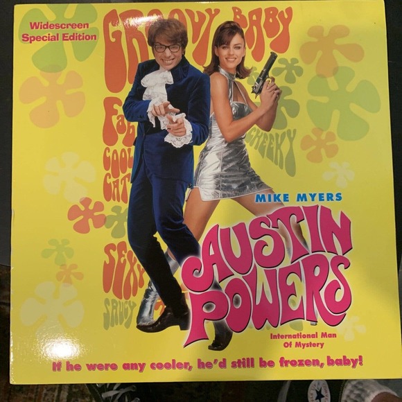 Austin Powers (New Line Cinema, 1997) Laserdisc Widescreen Special Edition LD - Picture 1 of 2